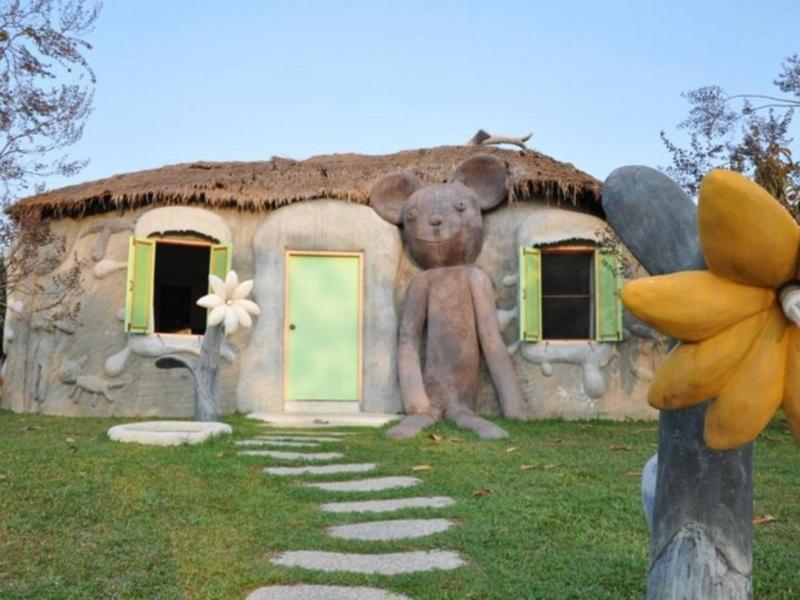 Naidee Sculptured Huts Hotel Hua Hin Luaran gambar